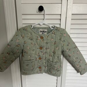 OshKosh B'gosh Sage Floral Jacket